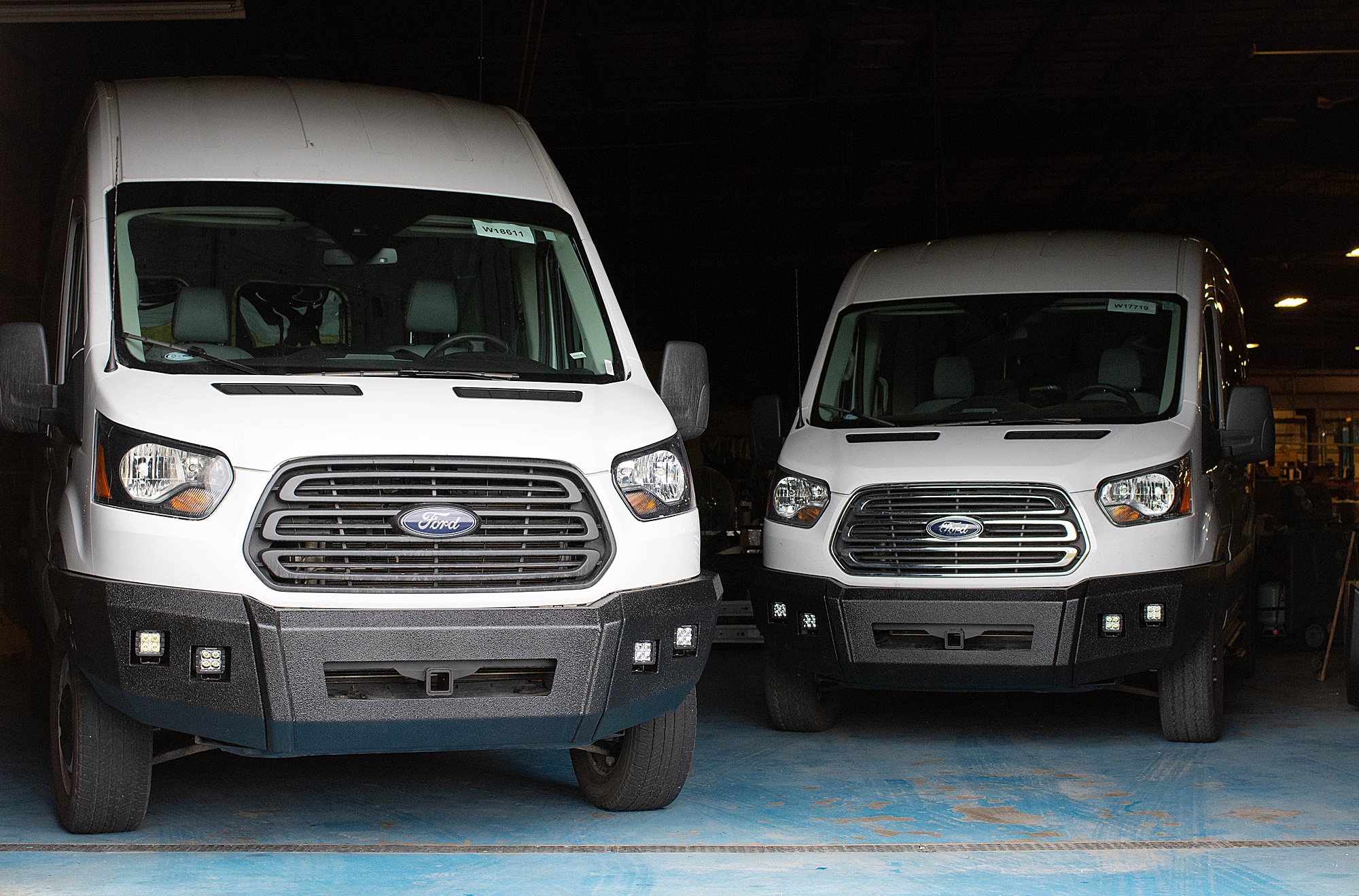 Ford Transit Custom, V4 Front Bumper